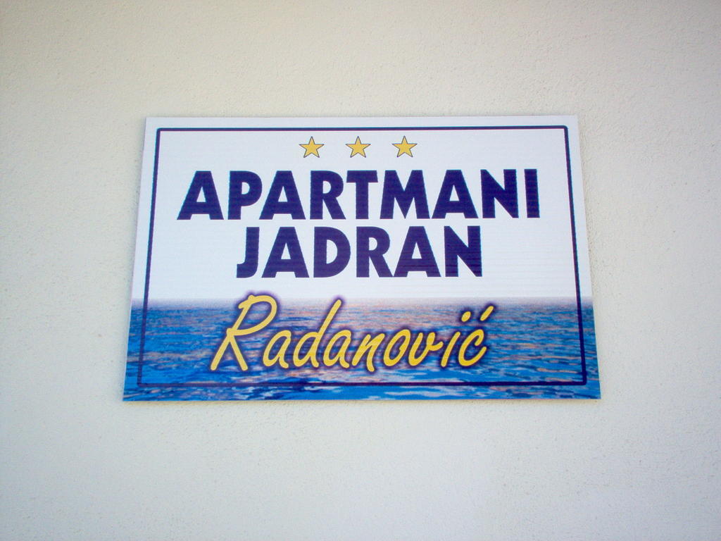 Apartments Jadran Херцег-Новий Екстер'єр фото